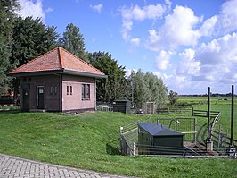 Het oude gemaal van Oldeouwer uit 1926