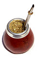 Image 5Mate, a traditional beverage in southern South America, especially in Argentina, Paraguay, Uruguay and the south of Brazil. (from List of national drinks)