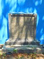 The gravestone of Abraham Salomons, 1745