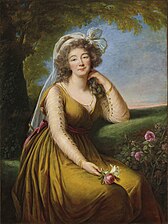 Madame du Barry par Élisabeth Vigée Le Brun (collection particulière, 1789-1814).