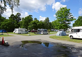 Bredäng camping.