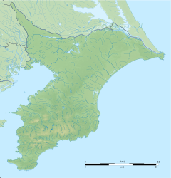 仁右衛門島の位置（千葉県内）