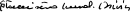 Stanisław Dziwisz's signature