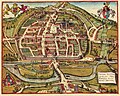 Image 14An illustration of Exeter in 1563, entitled Civitas Exoniae (vulgo Excester) urbs primaria in comitatu Devoniae (from Exeter)