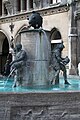 Fischbrunnen auf dem Marienplatz in München