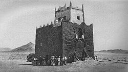 One of the forts of the Majeerteen Sultanate in Hafun (early 1900s).