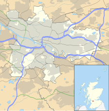 Lightburn Hospital is located in Glasgow council area