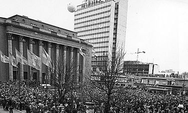 Hötorgscity invigs 12 april 1959