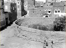 The remains of the Kaaba of Abraha al-Habashi in Old Sanaa