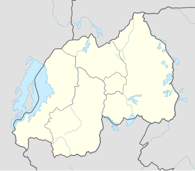 Bản đồ định vị Rwanda