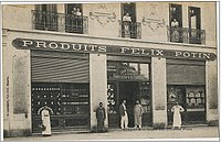 Dépôt de produits Félix Potin de Bizerte.