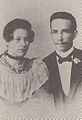 O casal Ernestina e Augusto Stresser em 1896.