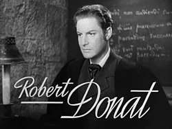 Robert Donat 1939.