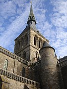 Mont St. Michel Spire (2006-08-16)