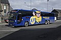 Autocar Megabus à Dunfermline en Écosse, en avril 2013.