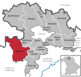 Seßlach - Localizazion