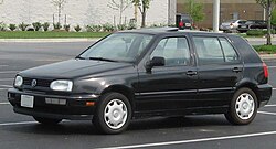 Mk. 3 Volkswagen Golf 4-door (US)