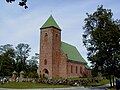 Ēdole: Evangelisch-lutherische Kirche, erbaut im 17. Jahrhundert