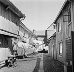 Gård vid Kanalgatan, 1947