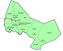 Map of Segamat District, Johor 柔佛州昔加末县地图