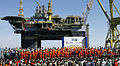 Image 103Launch ceremony for oil platform P-52, which operates in the Campos Basin (from Energy in Brazil)