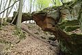 Naturbrücke „Teufelsbrücke“ aus Rhätsandstein