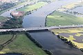 Crossing the Weser in Bremen