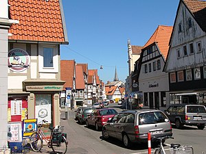 Huizen in vakwerkbouw