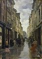 Spuistraat The Hague (oil painting) (Collection Haags Historisch Museum)