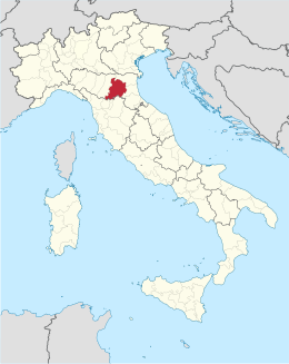 Provincia de Bologna - Localizazion