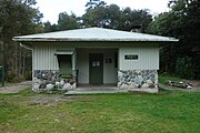 view of a tramping hut