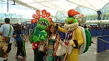 Cosplayer interpretando al personaje en la Comic Con de San Diego de 2010