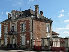 The town hall in Dommartin-Dampierre