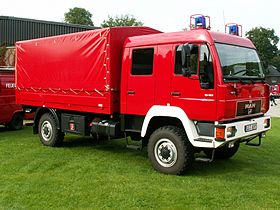 Dekon-LKW P Landesfeuerwehrschule Niedersachsen