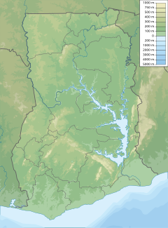 Location of the Qodesh in Ghana is located in Ghana