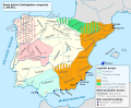 Iberia in 300 BC.