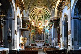 Intérieur de l'église.