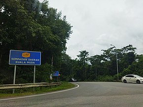 View of north end Kedah State Highway K603 in Kampung Sungai Rotan, Pendang (220503) 1.jpg