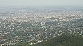 Budapest from the Erzsébet viewpoint, closer is Buda