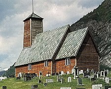 Gaupne kyrka.