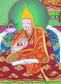 Die 1ste Dalai Lama, Gendun Drup.