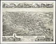 Hazleton in 1884