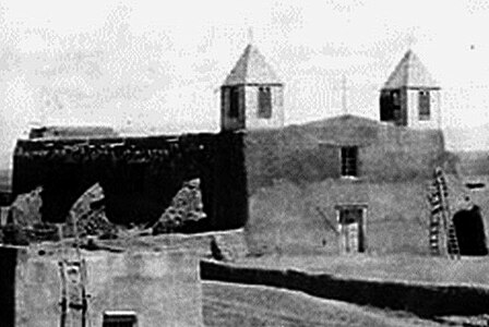 Misión de San Agustín de la Isleta, 1880