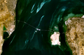 Image 38The King Fahd Causeway as seen from space (from Bahrain)