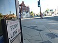 Esquina de Penny Lane y Smithdown Road.