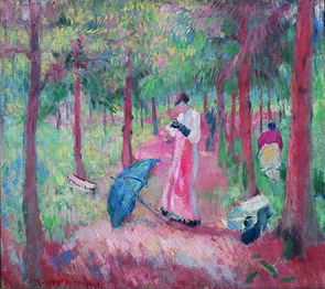 De roze laan (1912), uit de collectie van The Phoebus Foundation