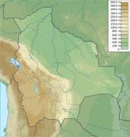 Location of Uberaba Lake in Brazil.