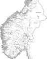 Map of Southern Norway in the viking age. Uploaded 28 November 2015