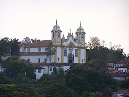 Katholieke kerk Santo Antônio in Tirandentes