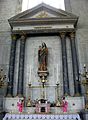 Chapelle de Malfosse dans la nef.